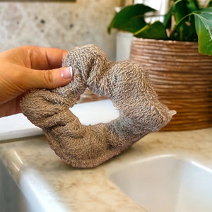 The Brown Towel Scrunchie