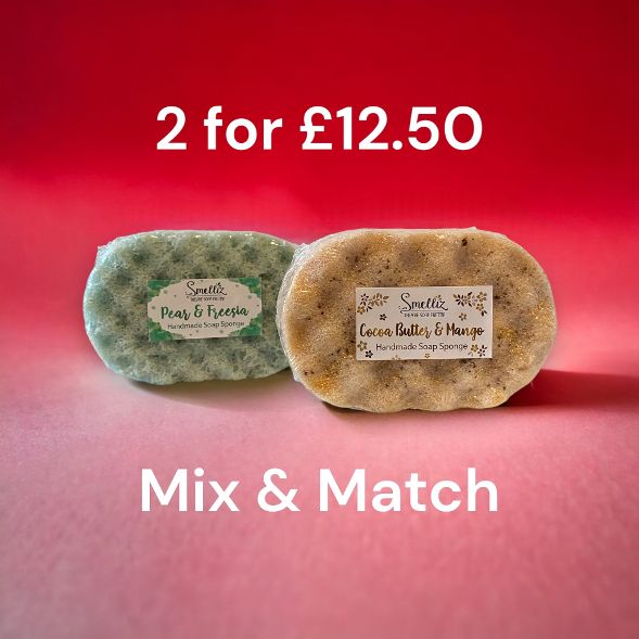 2 Soap Sponges - Mix & Match