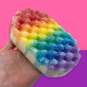 Rainbow Soap Sponge