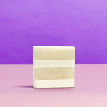 Load image into Gallery viewer, Handmade Vegan Soap Twinkle Twinkle Fig And Cassis Fragrance White Sparkle Stripes
