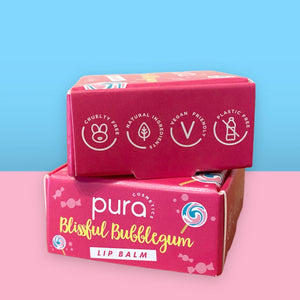Blissful Bubblegum Lip Balm - By Pura Cosmetics