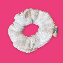Load image into Gallery viewer, White Towel Scrunchie
